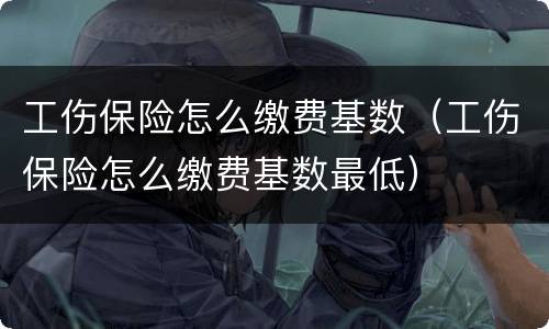 工伤保险怎么缴费基数（工伤保险怎么缴费基数最低）