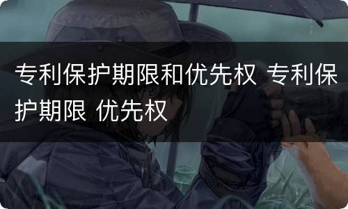 专利保护期限和优先权 专利保护期限 优先权