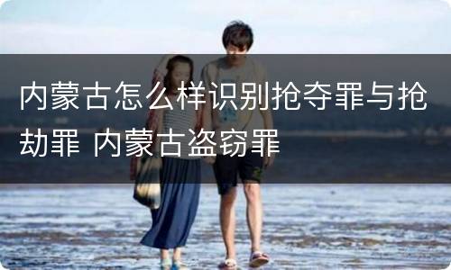 内蒙古怎么样识别抢夺罪与抢劫罪 内蒙古盗窃罪