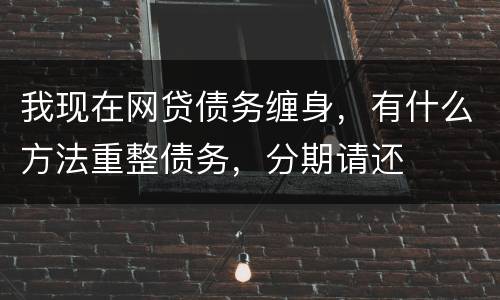 我现在网贷债务缠身，有什么方法重整债务，分期请还