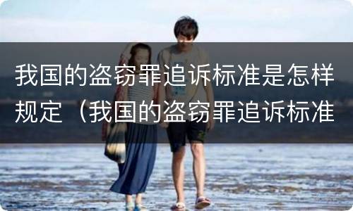 我国的盗窃罪追诉标准是怎样规定（我国的盗窃罪追诉标准是怎样规定出来的）