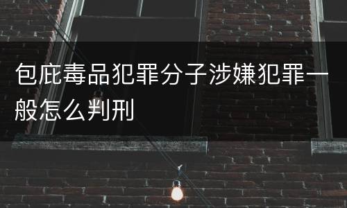 包庇毒品犯罪分子涉嫌犯罪一般怎么判刑