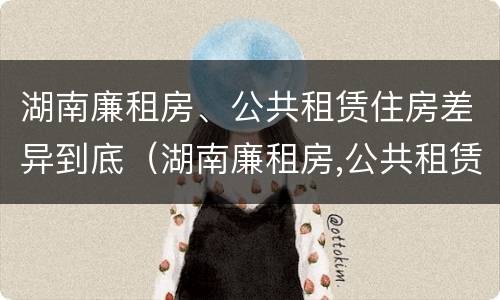 湖南廉租房、公共租赁住房差异到底（湖南廉租房,公共租赁住房差异到底多少）