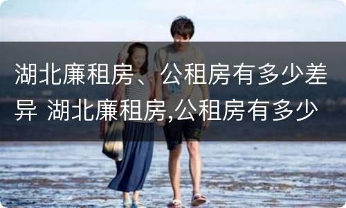 湖北廉租房、公租房有多少差异 湖北廉租房,公租房有多少差异啊