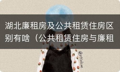 湖北廉租房及公共租赁住房区别有啥（公共租赁住房与廉租房的区别）
