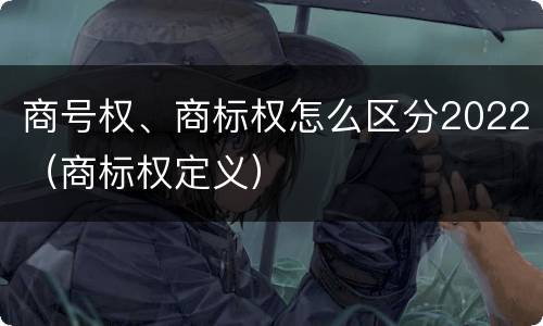 商号权、商标权怎么区分2022（商标权定义）