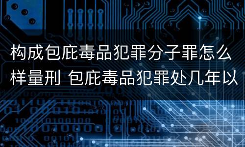 构成包庇毒品犯罪分子罪怎么样量刑 包庇毒品犯罪处几年以下有期徒刑