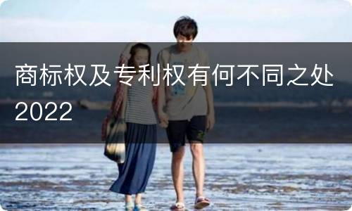 商标权及专利权有何不同之处2022