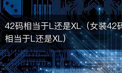 42码相当于L还是XL（女装42码相当于L还是XL）