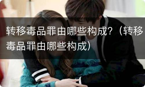 转移毒品罪由哪些构成?（转移毒品罪由哪些构成）