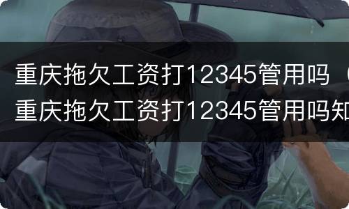 重庆拖欠工资打12345管用吗（重庆拖欠工资打12345管用吗知乎）