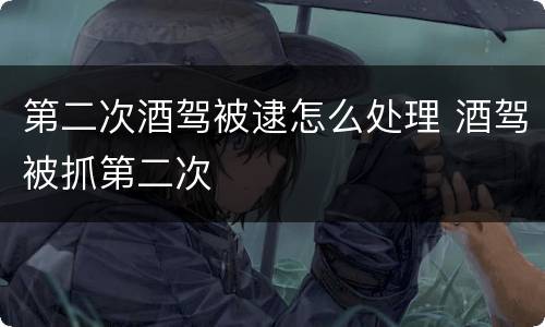 第二次酒驾被逮怎么处理 酒驾被抓第二次