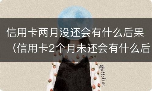 信用卡两月没还会有什么后果（信用卡2个月未还会有什么后果）
