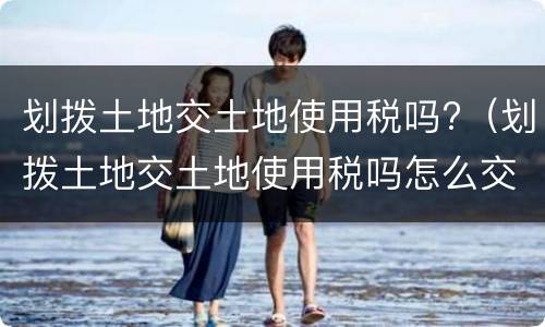 划拨土地交土地使用税吗?（划拨土地交土地使用税吗怎么交）
