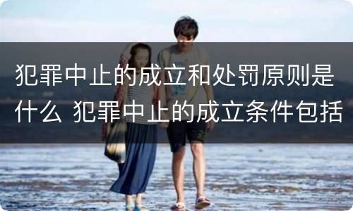 犯罪中止的成立和处罚原则是什么 犯罪中止的成立条件包括什么