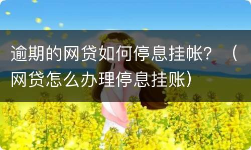 逾期的网贷如何停息挂帐？（网贷怎么办理停息挂账）
