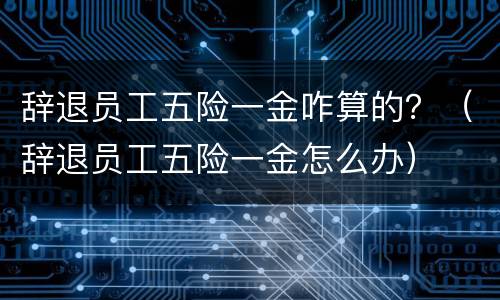 辞退员工五险一金咋算的？（辞退员工五险一金怎么办）