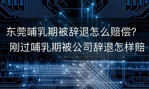 东莞哺乳期被辞退怎么赔偿？ 刚过哺乳期被公司辞退怎样赔偿