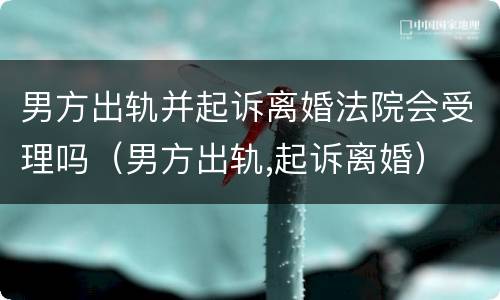 男方出轨并起诉离婚法院会受理吗（男方出轨,起诉离婚）
