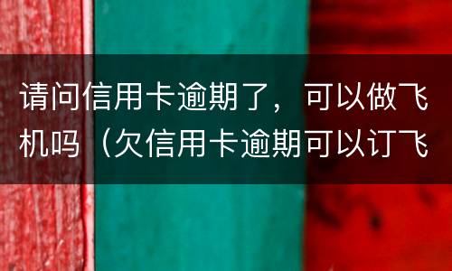请问信用卡逾期了，可以做飞机吗（欠信用卡逾期可以订飞机票吗）