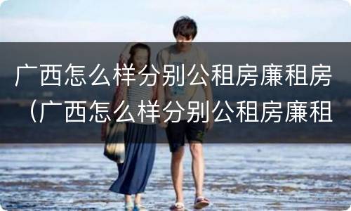 广西怎么样分别公租房廉租房（广西怎么样分别公租房廉租房和住房）